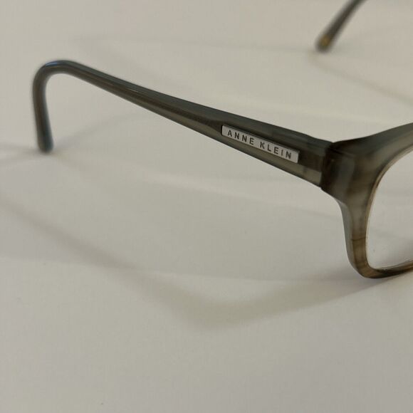 Anne Klein‎ Eyeglass Womens AK5020 320 52/16/135 07/14 Horn Rim Teal Frames Only - Picture 5 of 10